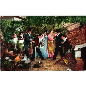 Sevilla En La Huerta Del Tio Milindris Spain Postcard